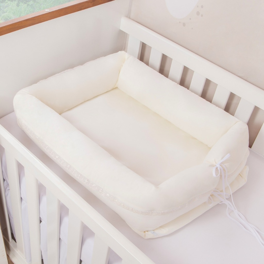 ninho redutor de berço para bebe menina e menino enxoval de bebê
