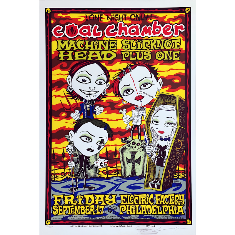 Poster: Coal Chambers - Friday Electric Factory | Shopee Brasil