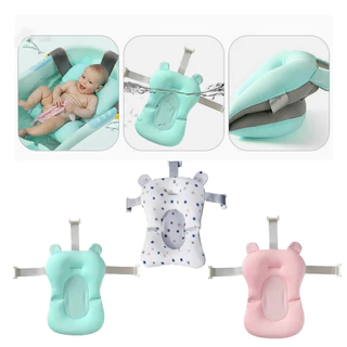 almofada de banho para bebe com trava para banheira flutuante regulável segura fácil secagem em Oferta na Shopee