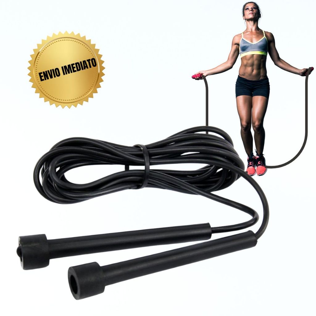 Corda de Pular para exercícios em casa ou academia | Shopee Brasil