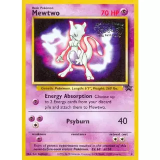 Mewtwo (INGLÊS, 3 - PROMO Pokémon: O Filme) Carta Pokémon TCG 1999
