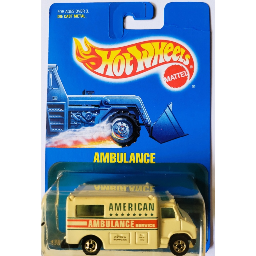 ミニカー Hot Wheels Real Riders AMBULANCE Hot Wheels Ambulance Ambulância American 1:64 | Shopee Brasil
