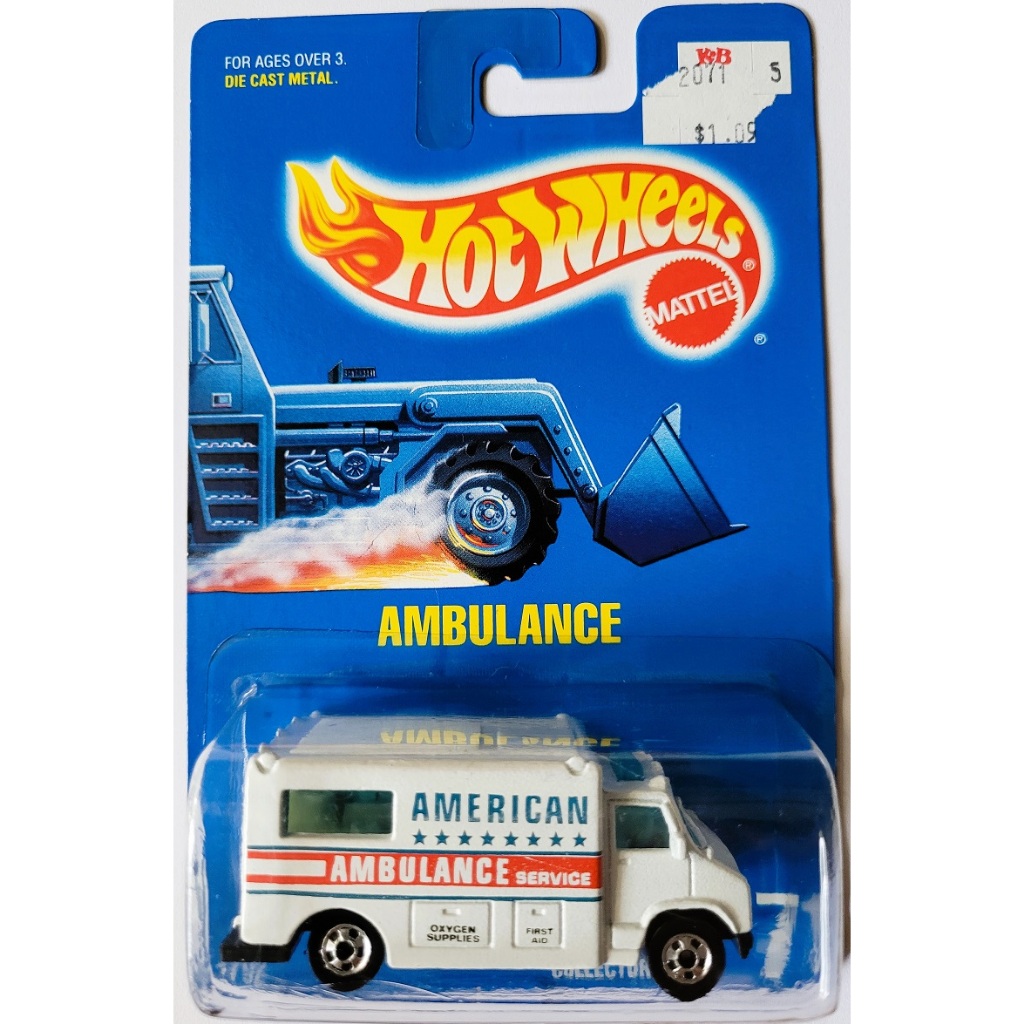 ミニカー Hot Wheels THE HEAVYWEIGHTS ambulance Hot Wheels Ambulance Ambulância American 1:64 | Shopee Brasil