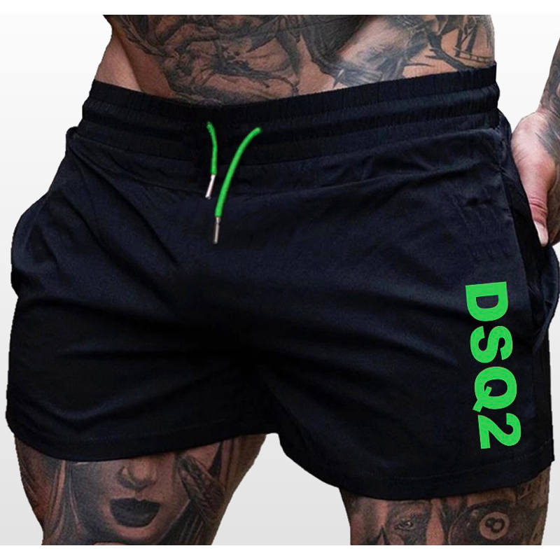 bermuda mauricinho curta tactel DSq estilosa com bolsos treino passeio academia