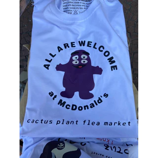 Camiseta 100% Algodão CPFM Cactus Plant Flea Market x McDonald’s