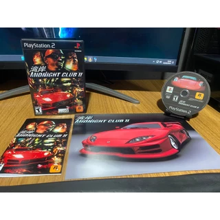 Midnight Club 2 com Pôster/Manual para PS2
