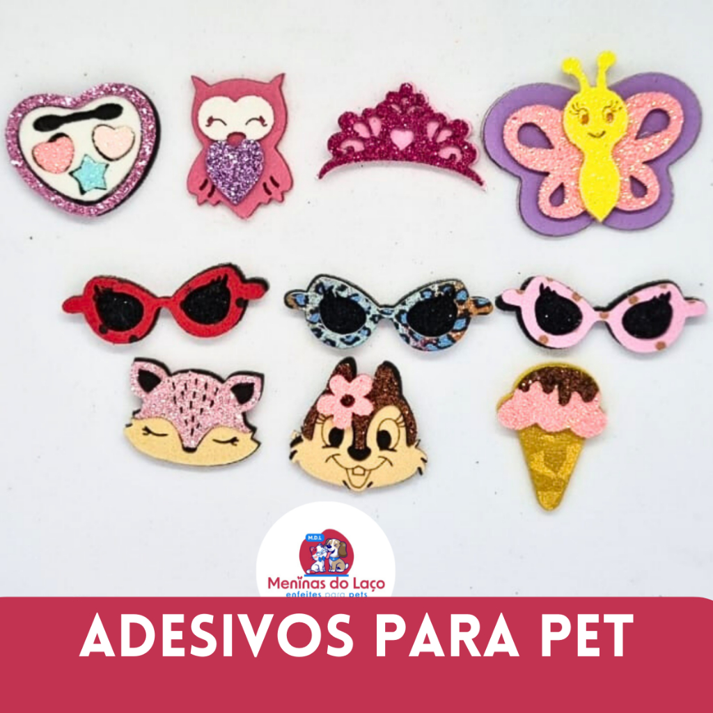 10 Adesivos de Fêmea para Pet - Cola Importada - Petshop - Banho e Tosa ...