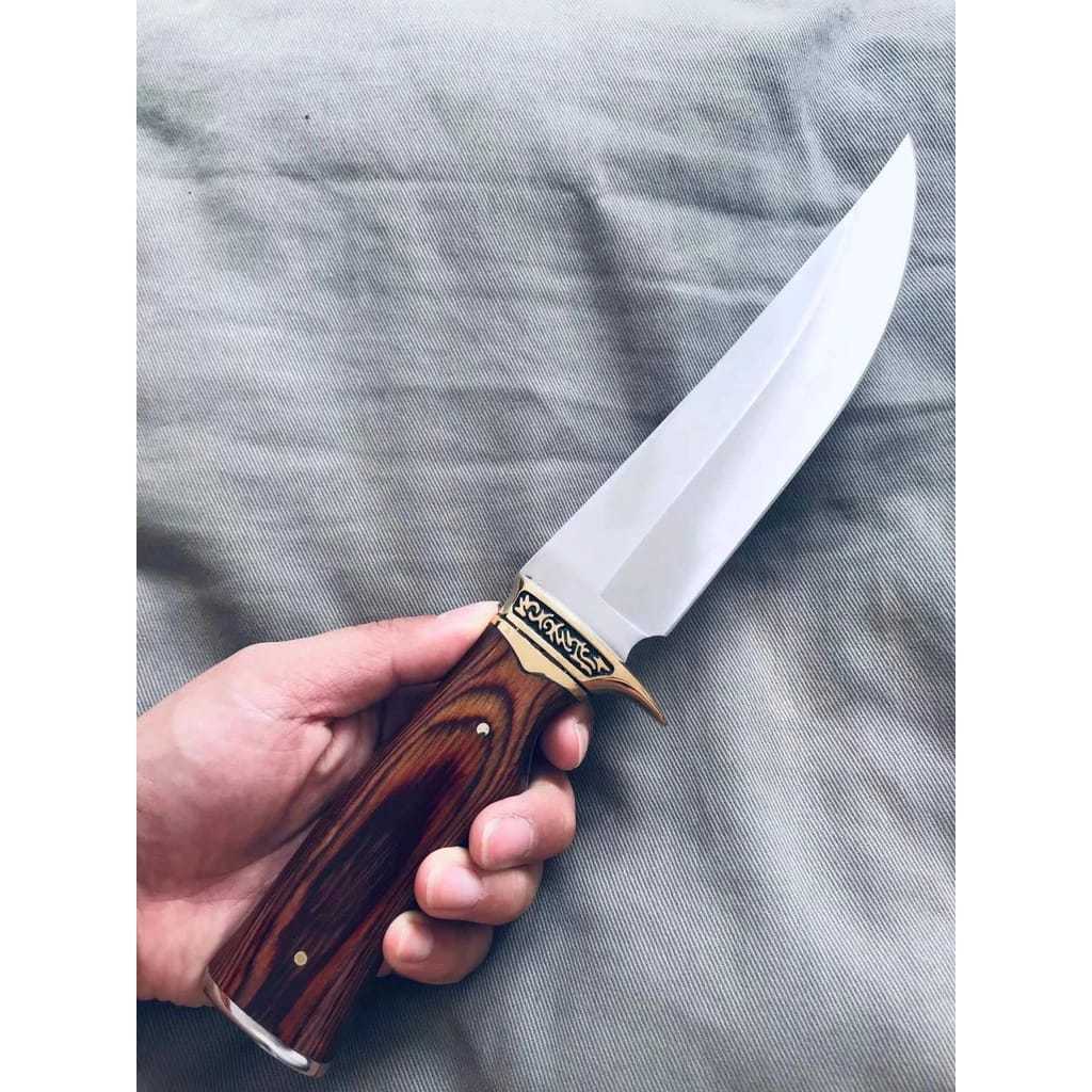 Faca Para Churrasco Profissional Luxo Super Afiada C/ Bainha | Shopee ...