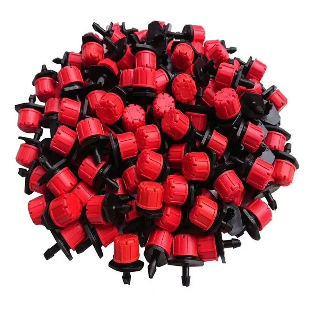 25/50/100 Micro Bico Gotejador Ajustável Irrigador De Jardim