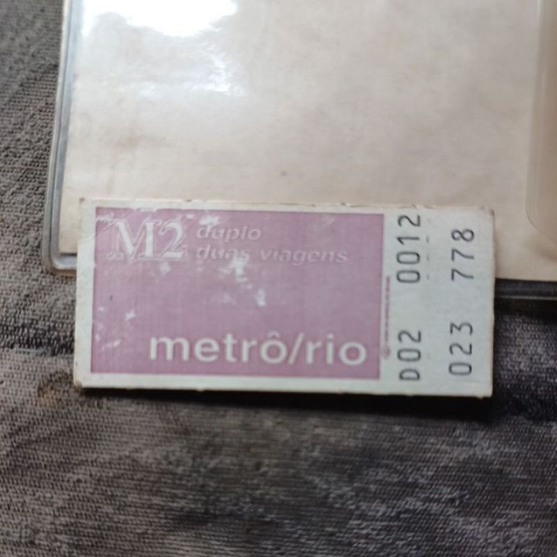 Bilhete do Metro Antigo na Black Friday 2025 | BuscaProdutos