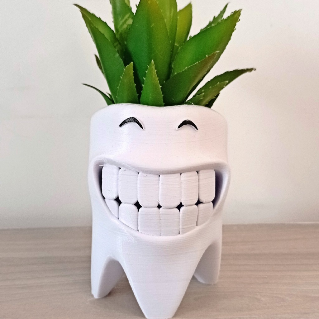 Vaso per fiori con faccina sorridente, vaso da giardino in resina, vaso per fiori con drenaggio, per casa, patio, decorazione da giardino
