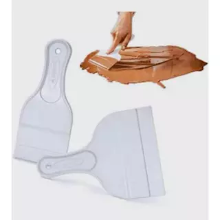 Kit Espátula Cozinha Faça Fácil Plástico 2 Peças em Oferta na Shopee