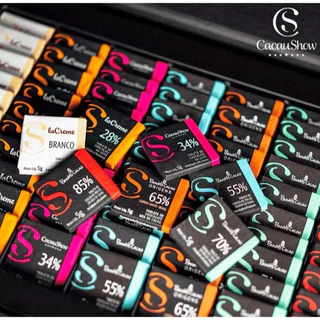 Kit Com 50 Tabletes Chocolate 5g Cada Cacau Show Sabores À Escolher Conforme Variações Sobremesa