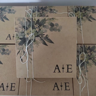 Caixa de MDF Personalizada Grande para Presente, Casamento 30x30x10
