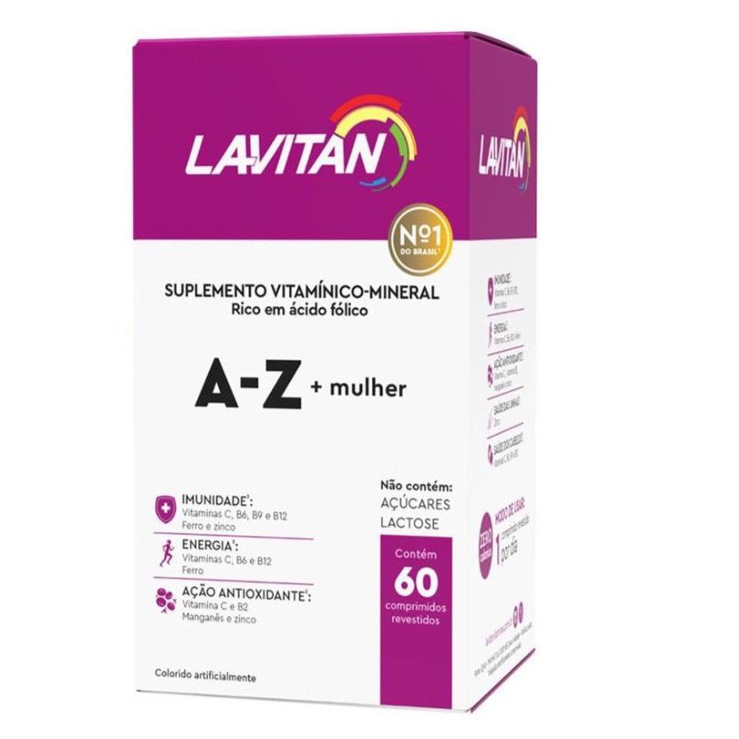 Lavitan Mulher A-Z Com 60 Comprimidos - CIMED
