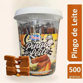 Doce De Leite - Pingo de Leite Maravilhoso -- 500g Paluti C/ 50 Unidades