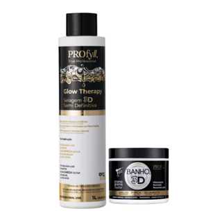 SELAGEM SEMI DEFINITIVA PROFYLL 1L + MASCARA CRONOGRAMA CAPILAR 500GR