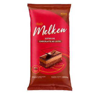 Gotas de Chocolate Nobre Melken Ao Leite 2,05kg- Harald