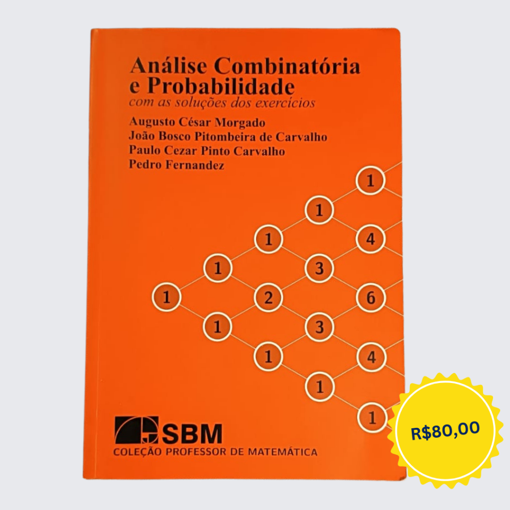 Análise Combinatória e Probabilidade - Morgado | Shopee Brasil