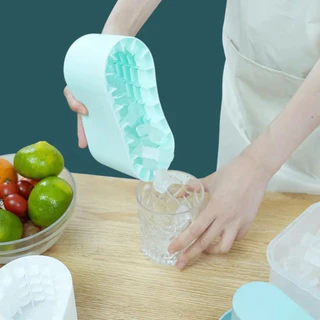 Molde Forma para Gelo em Silicone Moderno Grande capacidade Fácil para desenformar
