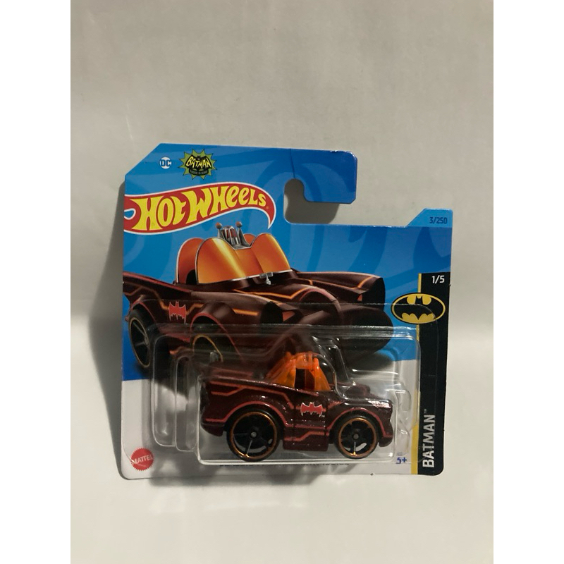 Carrinho hot wheels classico batmóvel tooned