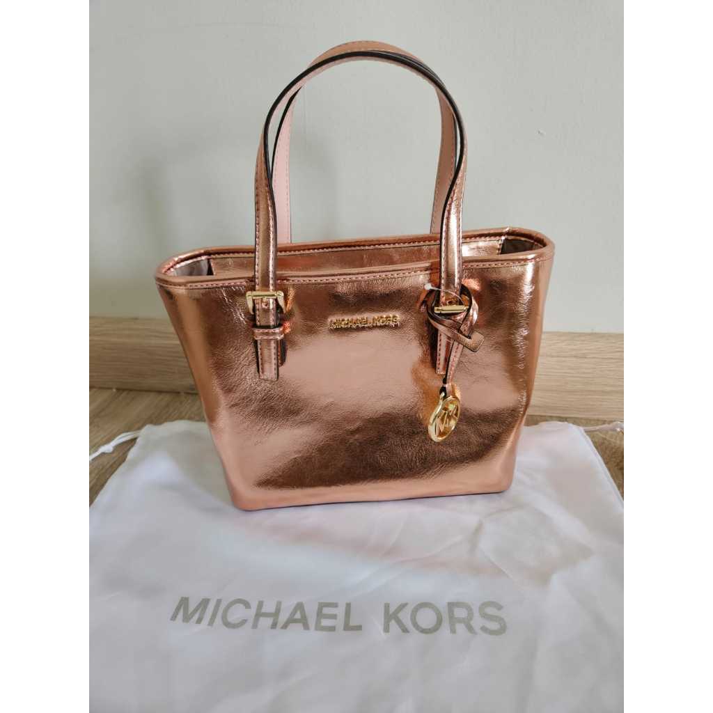 Bolsa michael kors rose gold cheap