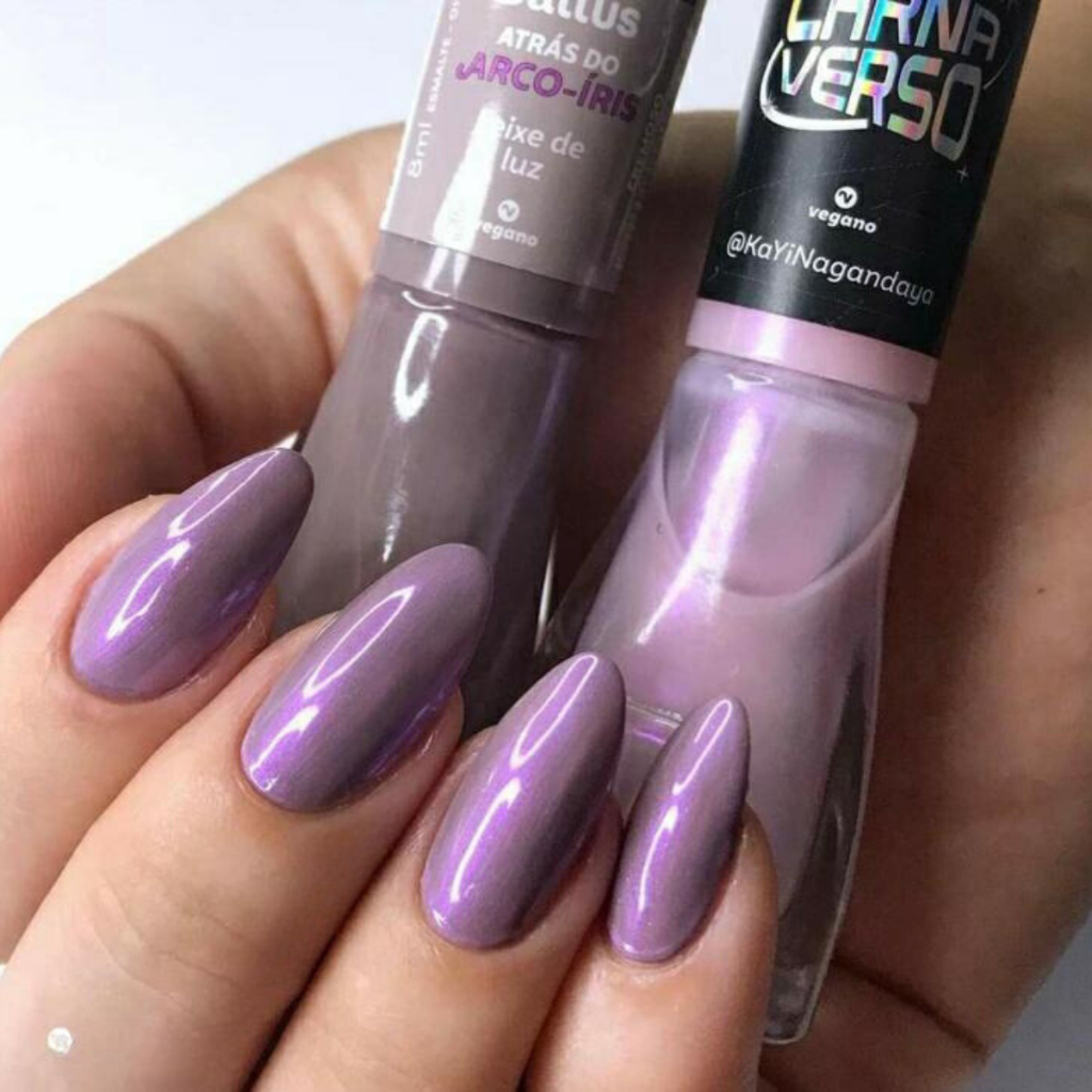 Kit 2 Esmaltes Feixe de Luz + Top Coat CarnaVerso Dailus