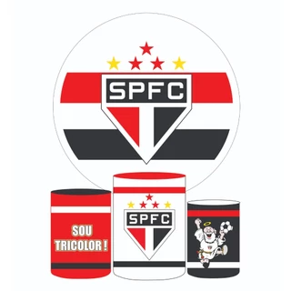 Trio para Capas Cilindros + Painel Tecido Veste Fácil C/ Elástico São Paulo
