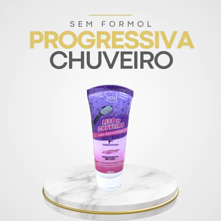 Progressiva de Chuveiro Liso Instantâneo sem Formol 100ml com Termoativador