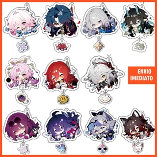 Honkai: Star Rail - Chaveiro com Miniatura