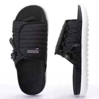 CHINELO MASCULINO CONFORTÁVEL, MACIO, CASUAL, LEVE, SLIDE SPORTS BREATHABLE, CHINELOS RESPIRÁVEIS, PRETO SOLA BRANCA