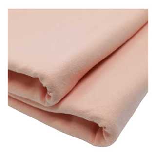 Malha Cotton 10% para boneca de pano - Pêssego Rosado - 0,50 x 1,80 mt de largura total tubular