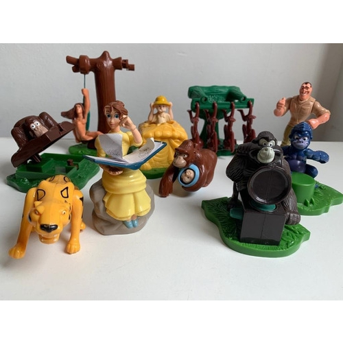 Bonecos Tarzan Coleção McDonald's Outros (Unidade)