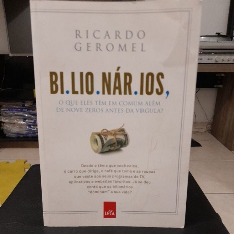 Livro Bilionarios - Ricardo Geromel | Shopee Brasil