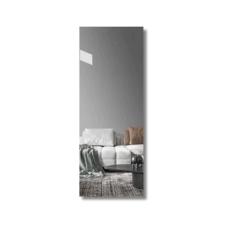 Espelho Decorativo Moderno 50x20cm Para Sala Quarto Banheiro Camarim Portas de Guarda Roupas.