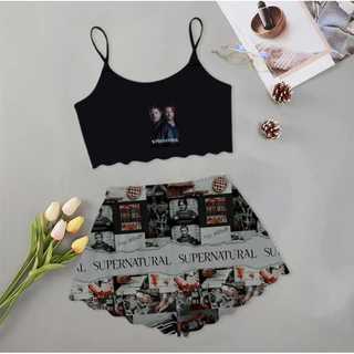 pijamas baby-doll séries demônios fantasmas metamorfose sobrenatural