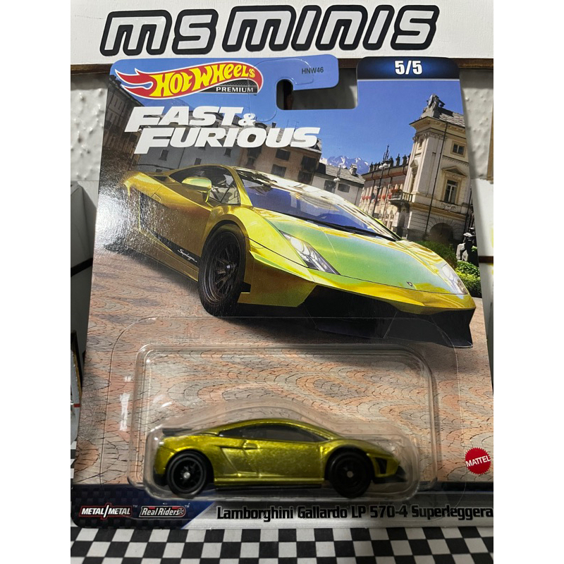 Hot Wheels Premium Fast and Furious - Lamborghini Gallardo LP 570-4 ...