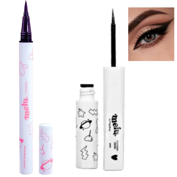Delineador para olhos preto Melu - Escolher modelo