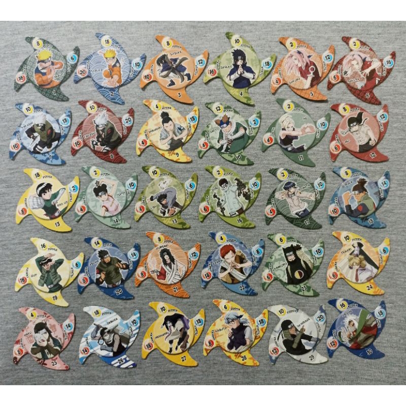 Card / Tazo Shuriken Naruto Elma Chips