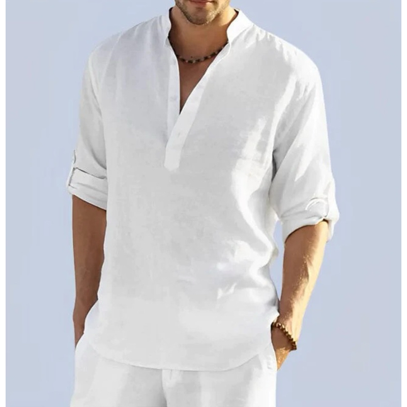 Bata Linho Masculina Manga Longa, Promoção , Verão ,Fim De Ano , Batizado e Outros Eventos