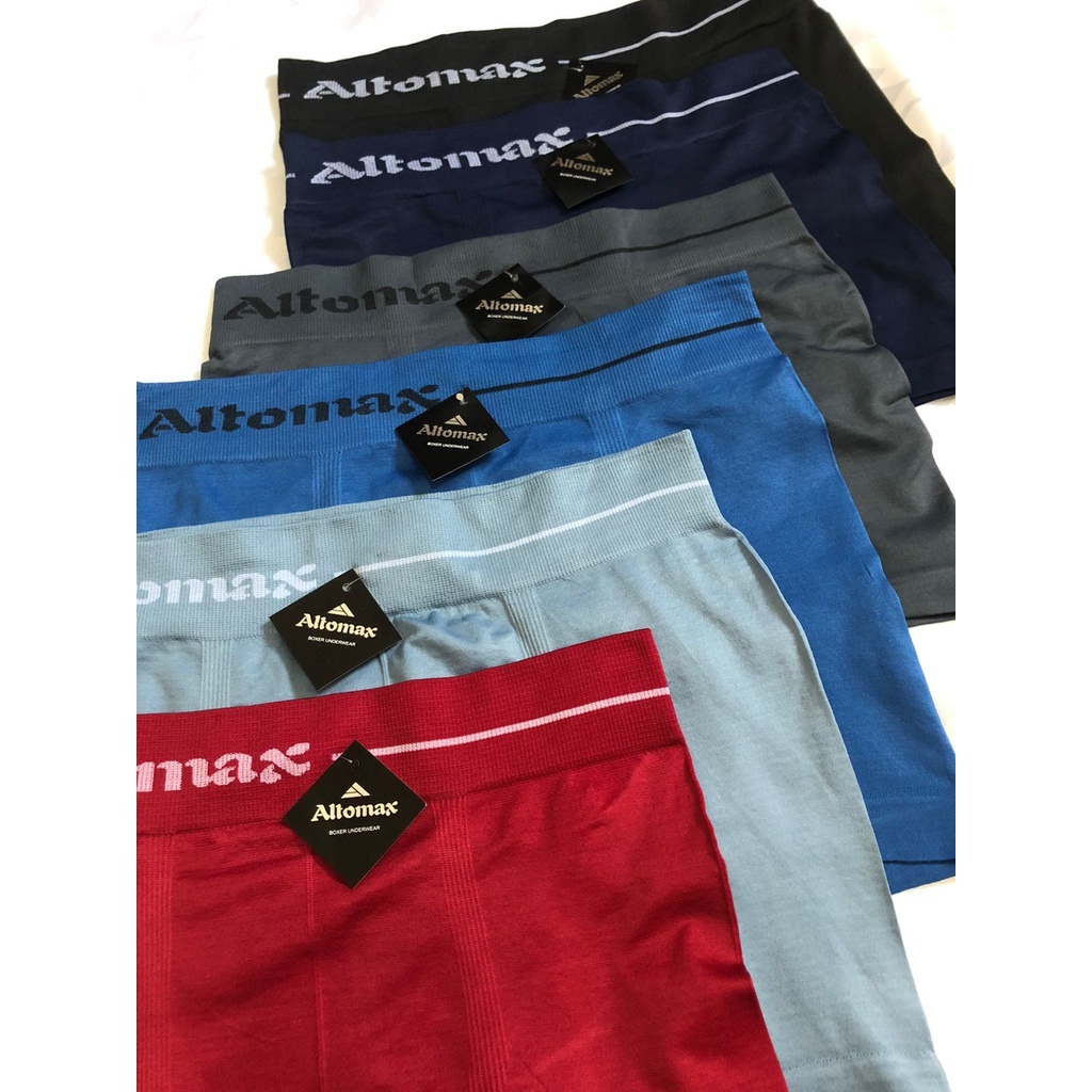Kit com 3 e 6 Cuecas Boxer Masculina Adulto Confortável Sem Costura ...