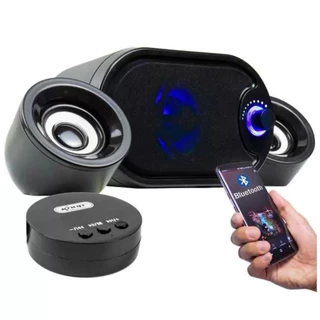Caixa de som PC Subwoofer 2.1 11W com conexão BLUETOOTH ou cabo P2 NOVO