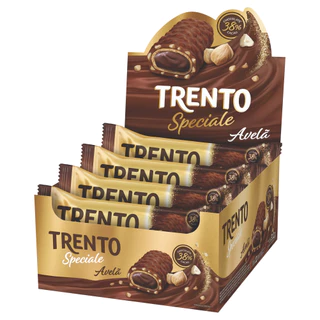 Trento Speciale Avelã Chocolate Ao Leite Display 12 Un 26g