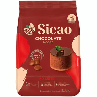 Chocolate Nobre Ao Leite Gotas 2,05kg- Sicao