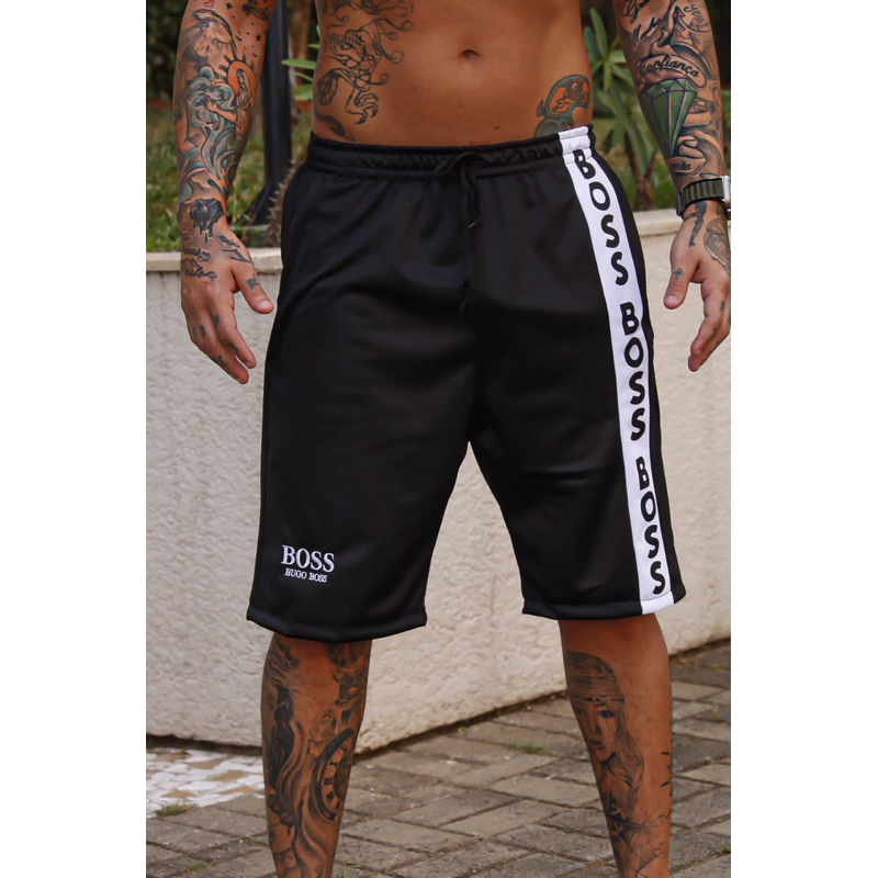 Bermuda Masculina Esportiva De Grife Hugo B.