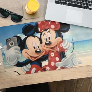 Mouse pad gamer - Mickey e Minnie ferias