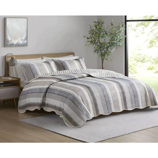 Cobre Leito Colcha Estampado Dupla Face 2,40 x 2,20 Casal Padrão 3 Peças estampas Modernas