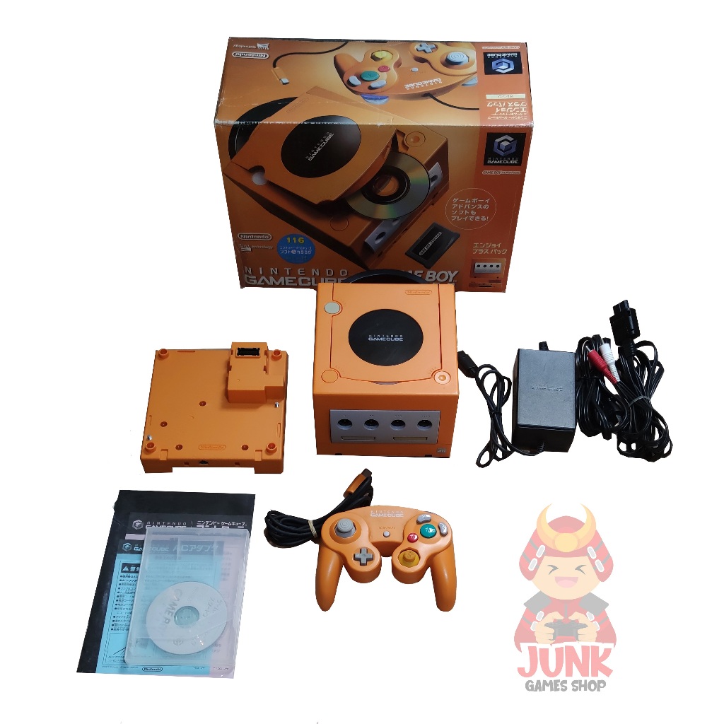 Nintendo Gamecube Spice Orange Laranja Original Completo