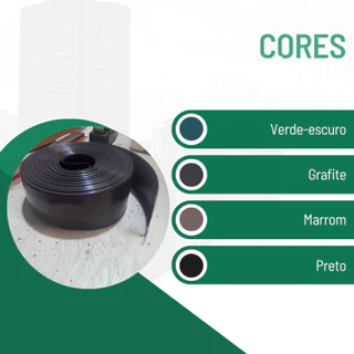 Protetor de portão grade várias Cores e Tamanhos Preto, cinza, marrom ou verde 10, 25 ou 50 metros