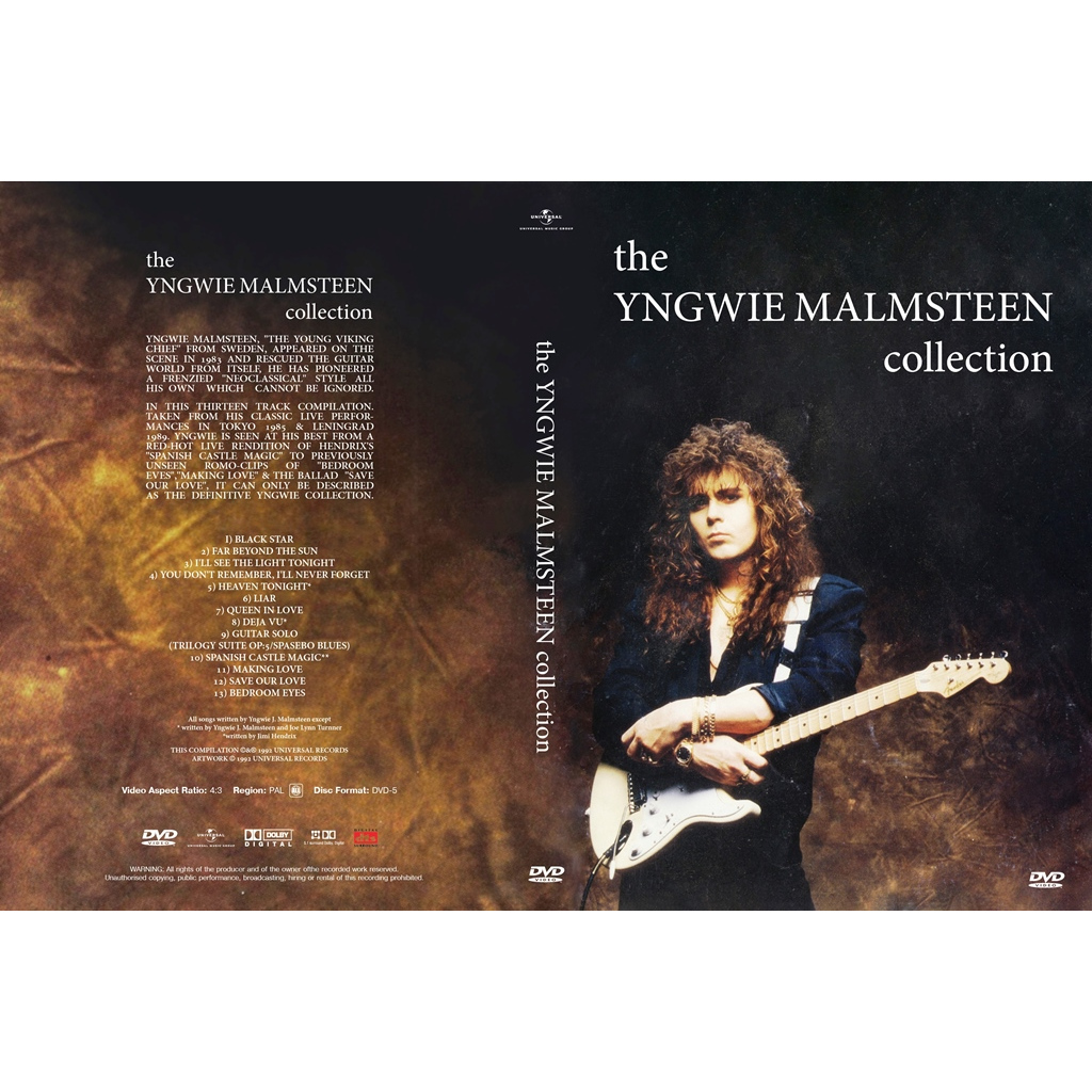 Yngwie Malmsteen - Collection | Shopee Brasil